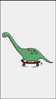 🌟 emoji Dinosaur Telegram sticker 5 of 10