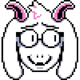 😥 emoji Light Ralsei Pack (part 2/2) Telegram sticker 24 of 107