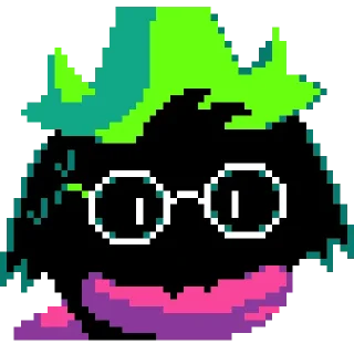 😓 emoji Dark Ralsei Pack (part 2/2) Telegram sticker 9 of 68