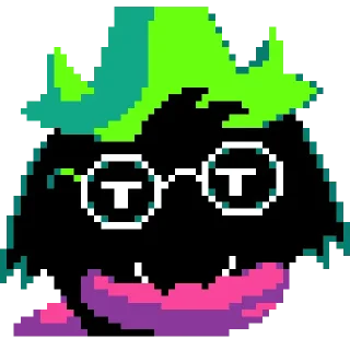😏 emoji Dark Ralsei Pack (part 1/2) @RalseiFanNo2 Telegram sticker 22 of 120