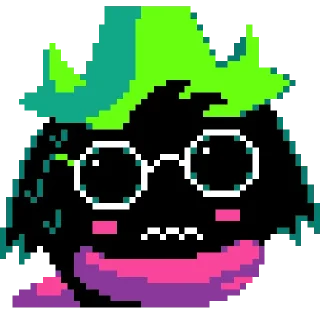 😵‍💫 emoji Dark Ralsei Pack (part 2/2) Telegram sticker 18 of 68