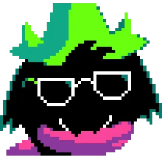😎 emoji Dark Ralsei Pack (part 1/2) @RalseiFanNo2 Telegram sticker 20 of 120