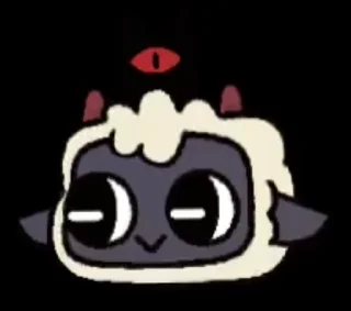 Sticker from Ягнёнок мизиката