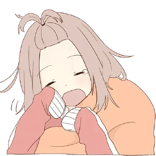 🥱 emoji Немотивированная тян @Nyasticks Telegram sticker 5 of 41
