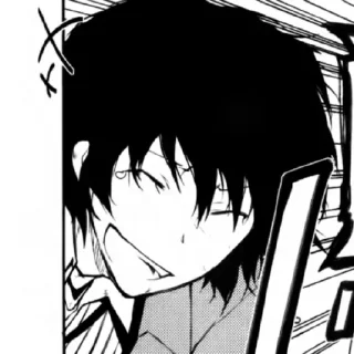 🥢 emoji Osamu Dazai Telegram sticker 9 of 120