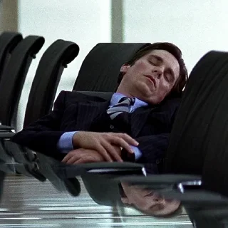 😴 emoji Bruce Wayne - The Dark Knight by @michaelgotsomestickers Telegram sticker 8 of 48