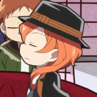 🧡 emoji Chuya Nakahara Telegram sticker 11 of 120