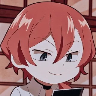 🧡 emoji Chuya Nakahara Telegram sticker 16 of 120
