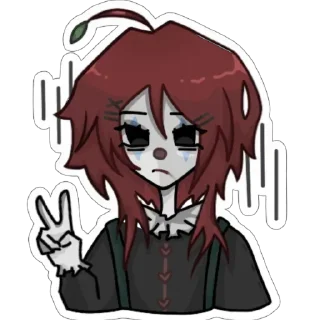 Sticker from викуся под мефедрончикомм | @ho