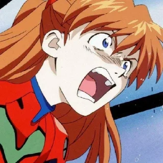 🤬 emoji Asuka Langley Souryuu Telegram sticker 21 of 49