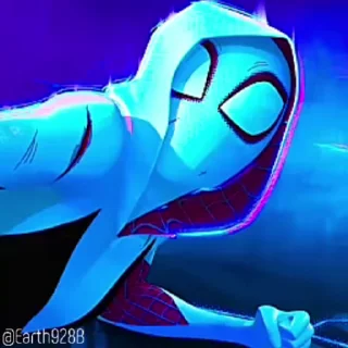 🌟 emoji Spider Gwen • @Earth928B Telegram sticker 10 of 30
