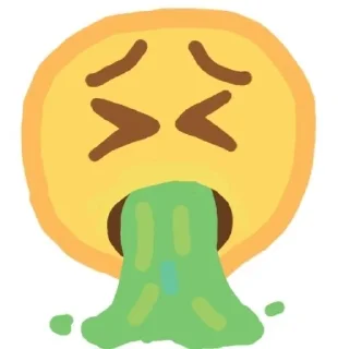 🤮 emoji cursed emoji✨ | by @imalegenddd Telegram sticker 7 of 15