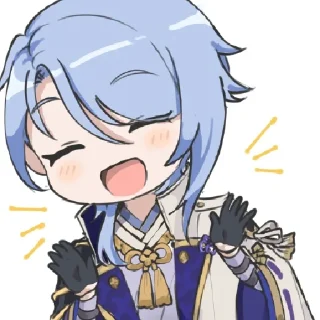 🧊 emoji Аято май беловд💋 Telegram sticker 13 of 101