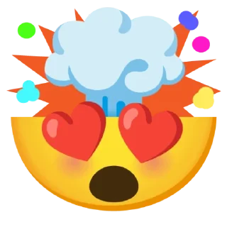 😍 emoji emojis by @hamby619 Telegram sticker 5 of 120