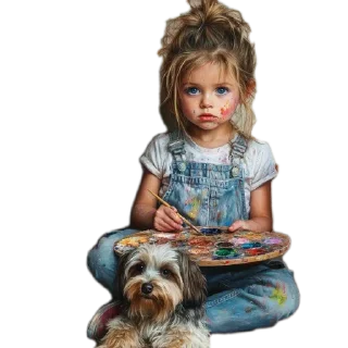 🐶 emoji МАЛЫШКИ Telegram sticker 17 of 47