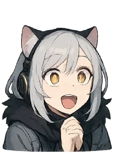 🌟 emoji Neko Safri Telegram sticker 7 of 31