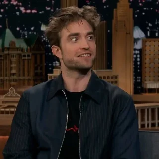 😬 emoji Robert Pattinson Telegram sticker 4 of 30