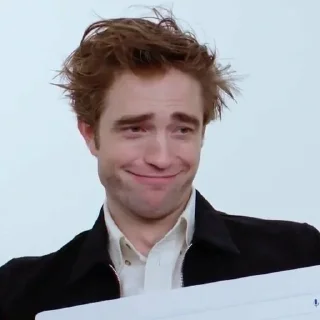 🙂 emoji Robert Pattinson Telegram sticker 6 of 30