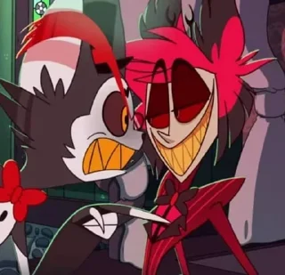 🍾 emoji @HazbinHotelStickers x @Earth928B Telegram sticker 24 of 35