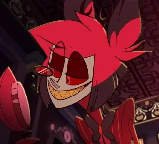 🍾 emoji @HazbinHotelStickers x @Earth928B Telegram sticker 21 of 35