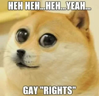 🏳‍🌈 emoji Faggot Hate Telegram sticker 15 of 90