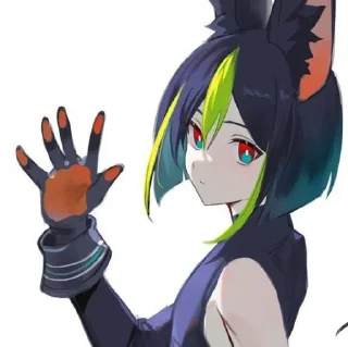 😐 emoji Tighnari 💚 Telegram sticker 10 of 61