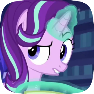 🤨 emoji Starlight animated Telegram sticker 16 of 32