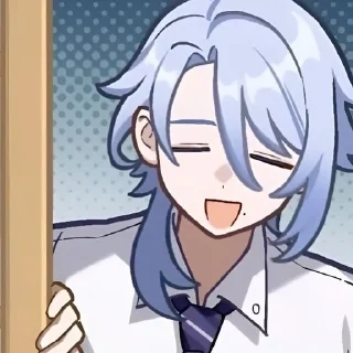 😅 emoji Аято Telegram sticker 16 of 28
