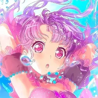 💜 emoji Ako Udagawa★ Telegram sticker 7 of 50