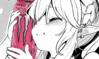 Sticker from monster