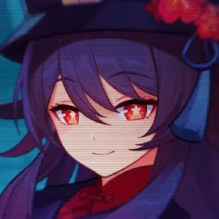 🎸 emoji ᠂ ⚘ ˚ ⚘ ᠂𝙷𝚞 𝚃𝚊𝚘 | @genshinbyevico Telegram sticker 14 of 31
