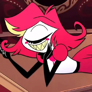 🩸 emoji Ниффти @HazbinHotelStickers Telegram sticker 10 of 25