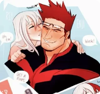 🌟 emoji Рей Тодороки Rei Todoroki @Zha Telegram sticker 10 of 32