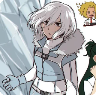 🌟 emoji Рей Тодороки Rei Todoroki @Zha Telegram sticker 19 of 32