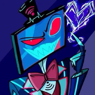 🩵 emoji Отель Хазбин Telegram sticker 14 of 115
