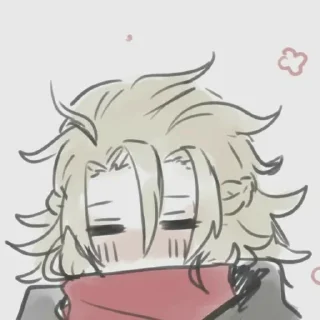 😊 emoji Albedo @envoyart Telegram sticker 17 of 111