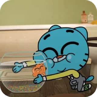 Sticker from Удивительный мир Гамбола ( @Iz