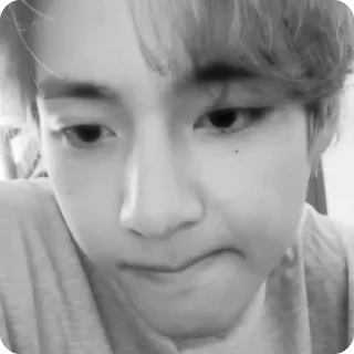Sticker from taehyung - bts fr @ukopopj