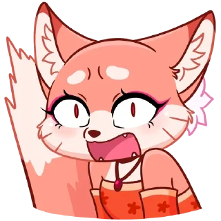 🌟 emoji кицунэ аи | @stickbyjenna Telegram sticker 7 of 47