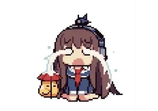 Sticker from Пиксели