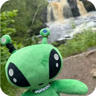 ⛰️ emoji ° ༘  Alien ikea🛸 𖦹⋆｡° Telegram sticker 19 of 83
