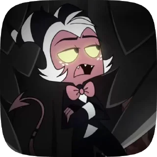 🌟 emoji БОЛЬШЕ ⇨ @CLOOBHUB МОКСИ АДСКИЙ БОСС HELLUVA BOSS Telegram sticker 12 of 38