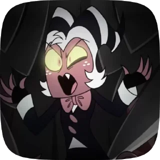 🌟 emoji БОЛЬШЕ ⇨ @CLOOBHUB МОКСИ АДСКИЙ БОСС HELLUVA BOSS Telegram sticker 23 of 38