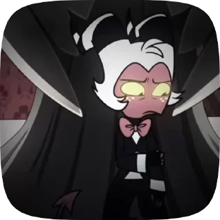 🌟 emoji БОЛЬШЕ ⇨ @CLOOBHUB МОКСИ АДСКИЙ БОСС HELLUVA BOSS Telegram sticker 17 of 38