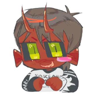 😈 emoji Куссея от @Uni_Kari Telegram sticker 10 of 15
