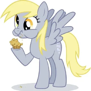 🌟 emoji Derpy Hooves • @Earth928B Telegram sticker 10 of 50