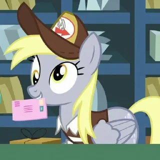 🌟 emoji Derpy Hooves • @Earth928B Telegram sticker 17 of 50