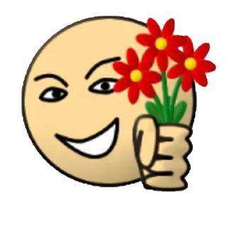 🌸 emoji дурак Telegram sticker 11 of 25