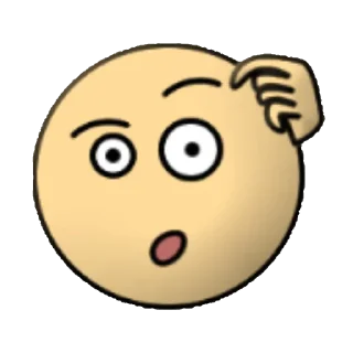 🤔 emoji дурак Telegram sticker 20 of 25