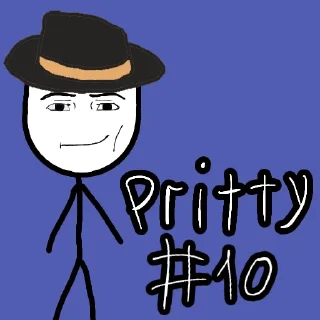 Sticker from PRITTY 10